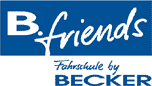 Logo B.friends Fahrschule by BECKER